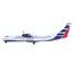 ATR 72-200 COMMERCIAL AIRCRAFT "CUBANA AIRLINES" (CU-T1548) WHITE WITH RED AND BLUE STRIPES 1/400 DIECAST MODEL AIRPLANE BY GEMINIJETS