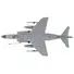 BRITISH AEROSPACE SEA HARRIER FA.2 AIRCRAFT WITH SEA EAGLE MISSILES "ZH804 FAIRFORD" (2002) BRITISH ROYAL NAVY "AIR POWER SERIES" 1/72 DIECAST MODEL BY HOBBY MASTER
