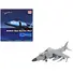 BRITISH AEROSPACE SEA HARRIER FA.2 AIRCRAFT WITH SEA EAGLE MISSILES "ZH804 FAIRFORD" (2002) BRITISH ROYAL NAVY "AIR POWER SERIES" 1/72 DIECAST MODEL BY HOBBY MASTER