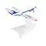 YAKOVLEV YAK-40 COMMERCIAL AIRCRAFT "LOT POLISH AIRLINES" (SP-GEA) WHITE WITH BLUE STRIPES AND TAIL 1/200 DIECAST MODEL BY HERPA