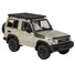 2023 TOYOTA LAND CRUISER 71 SANDY TAUPE "70TH ANNIVERSARY" WITH ROOFRACK 1/64 DIECAST MODEL CAR BY PARAGON