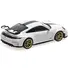 2025 PORSCHE 911 (992.2) GT3 WEISSACH PACKAGE WHITE WITH CARBON STRIPE LIMITED EDITION TO 240 PIECES WORLDWIDE 1/64 DIECAST MODEL CAR BY MINICHAMPS