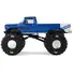 1976 FORD F-250 MONSTER TRUCK "GARBAGE PAIL KIDS 40TH ANNIVERSARY - BUCK TRUCK" BLUE METALLIC WITH GRAPHICS "KINGS OF CRUNCH" SERIES 1/43 DIECAST MODEL CAR BY GREENLIGHT