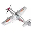 NORTH AMERICAN P-51D MUSTANG AIRCRAFT "CAPTURED FROM CHINESE NATIONALIST FORCES CHINESE PEOPLE'S REVOLUTION MILITARY MUSEUM" PEOPLE'S LIBERATION ARMY AIR FORCE 1/72 DIECAST MODEL AIRPLANE BY LEGION