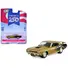 1971 PLYMOUTH HEMI â€˜CUDA GOLD METALLIC WITH BLACK ACCENTS "AMERICA 250 EDITION" "ANNIVERSARY COLLECTION" SERIES 18 1/64 DIECAST MODEL CAR BY GREENLIGHT