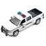 2017 CHEVROLET SILVERADO 1500 LT Z71 CREW CAB PICKUP TRUCK "ROYAL CANADIAN MOUNTED POLICE" WHITE WITH FLASHING LIGHT BAR AND FRONT AND REAR LIGHTS AND SOUNDS "LAW ENFORCEMENT AND PUBLIC SERVICE" SERIES 1/24-1/27 DIECAST MODEL CAR BY MOTORMAX