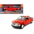 2001 FORD F-150 XLT FLARESIDE SUPERCAB PICKUP TRUCK RED 1/24 DIECAST MODEL CAR BY MOTORMAX