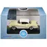 1955 BUICK CENTURY CONDOR YELLOW AND DOVER WHITE WITH RED INTERIOR 1/87 (HO) SCALE DIECAST MODEL CAR BY OXFORD DIECAST