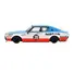 NISSAN SKYLINE KENMERI RHD (RIGHT HAND DRIVE) #28 "LIBERTY WALK - NISSAN RACING 1975 CONCEPT" BLUE AND WHITE WITH RED STRIPES LIMITED EDITION 1/64 DIECAST MODEL CAR BY MINI GT