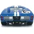 1966 FORD GT-40 MK 2 BLUE #6 1/18 DIECAST CAR MODEL BY SHELBY COLLECTIBLES