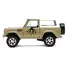 1973 FORD BRONCO "GROOT" GOLD METALLIC WITH WHITE TOP "GUARDIANS OF THE GALAXY" "HOLLYWOOD RIDES" SERIES 1/32 DIECAST CAR MODEL BY JADA