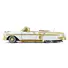 1958 CHEVROLET IMPALA WHITE METALLIC WITH GOLD ACCENTS "LUXE LEGENDS" SERIES 1/24 DIECAST MODEL CAR BY MOTORMAX