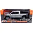 2019 GMC SIERRA 1500 SLT CREW CAB PICKUP TRUCK SILVER METALLIC 1/24-1/27 DIECAST MODEL CAR BY MOTORMAX