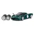PAGANI HUAYRA CODALUNGA GREEN WITH SUNROOF AND EXTRA WHEELS 1/64 DIECAST MODEL CAR BY CM MODEL