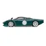 PAGANI HUAYRA CODALUNGA GREEN WITH SUNROOF AND EXTRA WHEELS 1/64 DIECAST MODEL CAR BY CM MODEL