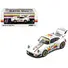 RWB 930 #89 "APPLE LIVERY" WHITE WITH STRIPES 1/64 DIECAST MODEL CAR BY INNO MODELS