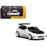 HONDA CIVIC TYPE R (EK9) RHD (RIGHT HAND DRIVE) "J'S RACING" WHITE 1/64 DIECAST MODEL CAR BY MOTORHELIX