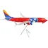 BOEING 737-800 COMMERCIAL AIRCRAFT WITH FLAPS DOWN "SOUTHWEST AIRLINES - TENNESSEE ONE" TENNESSEE FLAG LIVERY "GEMINI 200" SERIES 1/200 DIECAST MODEL AIRPLANE BY GEMINIJETS