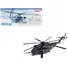 SIKORSKY MH-53E SEA DRAGON HELICOPTER "UNITED STATES NAVY BLACKHAWKS TAIL NUMBER 17" DARK GRAY 1/72 DIECAST MODEL BY PANZERKAMPF