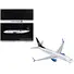BOEING 737-800 COMMERCIAL AIRCRAFT "UNITED AIRLINES STAR ALLIANCE" (N76516) WHITE WITH BLACK TAIL "GEMINI 200" SERIES 1/200 DIECAST MODEL AIRPLANE BY GEMINIJETS