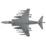 BRITISH AEROSPACE HARRIER GR.9 AIRCRAFT "ZD406 ROYAL NAVY STRIKE WING RAF STATION COTTESMORE" (2009) BRITISH ROYAL AIR FORCE/NAVY "AIR POWER SERIES" 1/72 DIECAST MODEL BY HOBBY MASTER