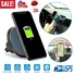 QI WIRELESS CAR CHARGER MAGNETIC CAR PHONE CHARGER 5W CHARGING PAD AIR VENT PHONE MOUNT HOLDER FOR IPHONE XS MAX XR GALAXY S10 S9 TABLET GPS DEVICE
