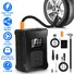 150PSI CORDLESS TIRE INFLATOR WITH CAR CHARGER DIGITAL AIR COMPRESSOR WITH LED LIGHT EMERGENCY POWER BANK FOR CARS MOTORCYCLES BICYCLES BALLS