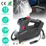 PORTABLE TIRE INFLATOR 120 PSI MAXIMUM 90W POWERED TIRE PUMP WITH DIGITAL DISPLAY LED LIGHT INFLATABLE NOZZLE NEEDLE FUSE AIR COMPRESSOR FOR BIKES MOT
