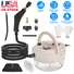 2500W HANDHELD HIGH TEMPERATURE AND PRESSURE STEAMER CLEANER WITH 1400ML TANK 9 ACCESSORIES 6 STEAM LEVELS FOR DIRT GREASE GROUT TILE FLOOR COUCH CAR
