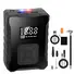 150PSI CORDLESS TIRE INFLATOR WITH CAR CHARGER DIGITAL AIR COMPRESSOR WITH LED LIGHT EMERGENCY POWER BANK FOR CARS MOTORCYCLES BICYCLES BALLS