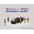 "COSMO GIRLS" 6 PIECE DIECAST FIGURE SET (6 FIGURES) LIMITED EDITION FOR 1/64 SCALE MODELS BY AMERICAN DIORAMA