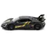 YANGWANG U9 #01 CARBON FIBER WITH GOLD STRIPES "APA XPO 2025 EVENT EDITION" 1/64 DIECAST MODEL CAR BY INNO MODELS