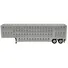 LIVESTOCK TRAILER SILVER 1/87 (HO) PLASTIC MODEL BY PROMOTEX