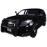 2015 FORD POLICE INTERCEPTOR UTILITY SPECIAL SERVICE PLAIN BLACK 1/18 DIECAST MODEL CAR BY MOTORMAX