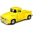 1955 FORD F-100 PICKUP TRUCK YELLOW 1/24 DIECAST MODEL CAR BY MOTORMAX