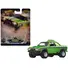 SUBARU BRAT UTILITY TRUCK GREEN METALLIC WITH STRIPES "HW OFF ROAD" SERIES DIECAST MODEL CAR BY HOT WHEELS