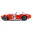 1965 SHELBY COBRA 427 S/C #67 RED WITH YELLOW STRIPE "BIGTIME MUSCLE" SERIES 1/24 DIECAST MODEL CAR BY JADA