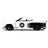 2012 DODGE CHALLENGER SRT8 "STORMTROOPER" LIVERY WHITE WITH GRAPHICS "STAR WARS" FRANCHISE "HOLLYWOOD RIDES" SERIES 1/32 DIECAST MODEL CAR BY JADA