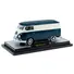 1960 VOLKSWAGEN DELIVERY VAN BLUE AND WHITE LIMITED EDITION TO 6650 PIECES WORLDWIDE 1/24 DIECAST MODEL CAR BY M2 MACHINES
