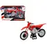 HONDA CRF450R MOTORCYCLE RED WITH BLACK ACCENTS 1/12 DIECAST MODEL BY NEW RAY