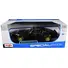 1978 PONTIAC FIREBIRD TRANS AM BLACK METALLIC WITH HOOD GRAPHICS "SPECIAL EDITION" SERIES 1/18 DIECAST MODEL CAR BY MAISTO