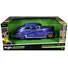 1948 CHEVROLET FLEETLINE LOWRIDER BLUE METALLIC WITH GRAPHICS "MAISTO DESIGN" SERIES 1/25 DIECAST MODEL CAR BY MAISTO