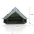 9.8FT OXFORD BELL TENT FOR FAMILY CAMPING SPACIOUS YURT TENT WITH STOVE JACK, 4 SEASON GLAMPING SHELTER, WATERPROOF OXFORD HOT TENT FOR 3-4 PEOPLE
