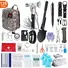 125PCS SURVIVAL KITS PROFESSIONAL EMERGENCY SURVIVAL GEAR TACTICAL FIRST AID KIT SUPPLIES FOR OUTDOOR ADVENTURE CAMPING HIKING HUNTING