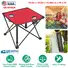 1PC FOLDABLE CAMPING TABLE PORTABLE PICNIC TABLE LIGHTWEIGHT TRAVEL DESK WITH 2 CUP HOLDERS CARRYING BAG