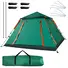 4-5 PERSON CAMPING TENT OUTDOOR FOLDABLE WATERPROOF TENT WITH 2 MOSQUITO NETS WINDOWS CARRYING BAG FOR HIKING CLIMBING ADVENTURE FISHING