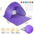 POP UP BEACH TENT SUN SHADE SHELTER ANTI-UV AUTOMATIC WATERPROOF TENT CANOPY FOR 2/3 MAN W/ NET WINDOW STORAGE BAG FOR OUTDOOR BEACH CAMPING FISHING P