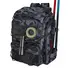 42L/11GAL FISHING BACKPACK LARGE CAPACITY FISHING TACKLE STORAGE BAG WITH ROD HOLDERS 16-POCKET WATER-RESISTANT WITH DIVIDER ADJUSTABLE PADDED STRAPS 