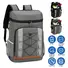 COOLER BACKPACK 36 CAN LEAKPROOF INSULATED COOLER BACKPACK WITH 25L/6.6GAL FOR PICNIC CAMPING BEACH HIKING FISHING TRAVEL