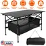 FOLDING CAMPING TABLE PORTABLE LIGHTWEIGHT ALUMINUM ROLL-UP PICNIC BBQ DESK WITH CARRYING BAG HEAVY DUTY OUTDOOR BEACH BACKYARD PARTY PATIO